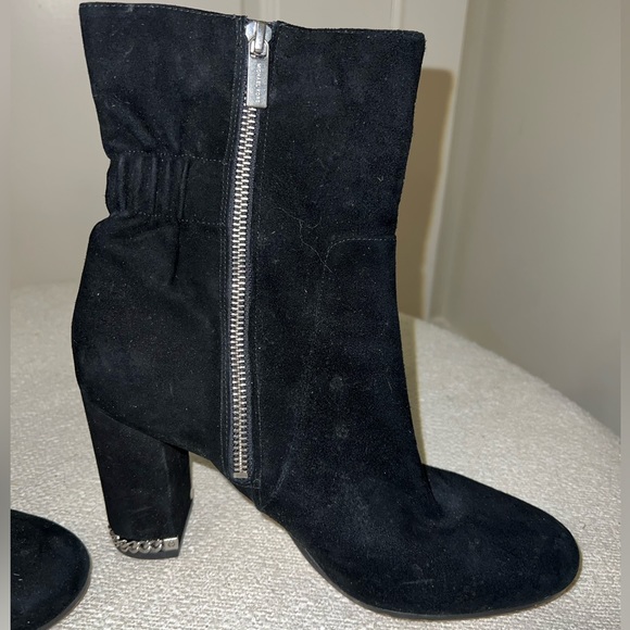 Black Michael kors suede booties - Picture 4 of 6